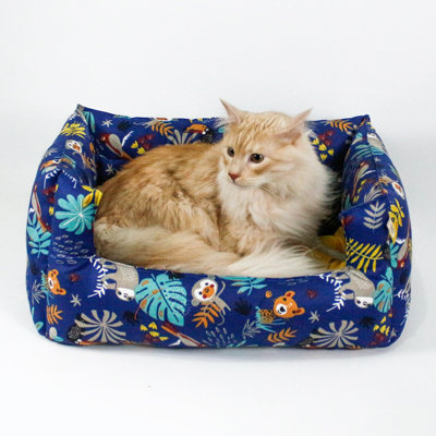 Ellingsworth Floral Bolster Pet Bed