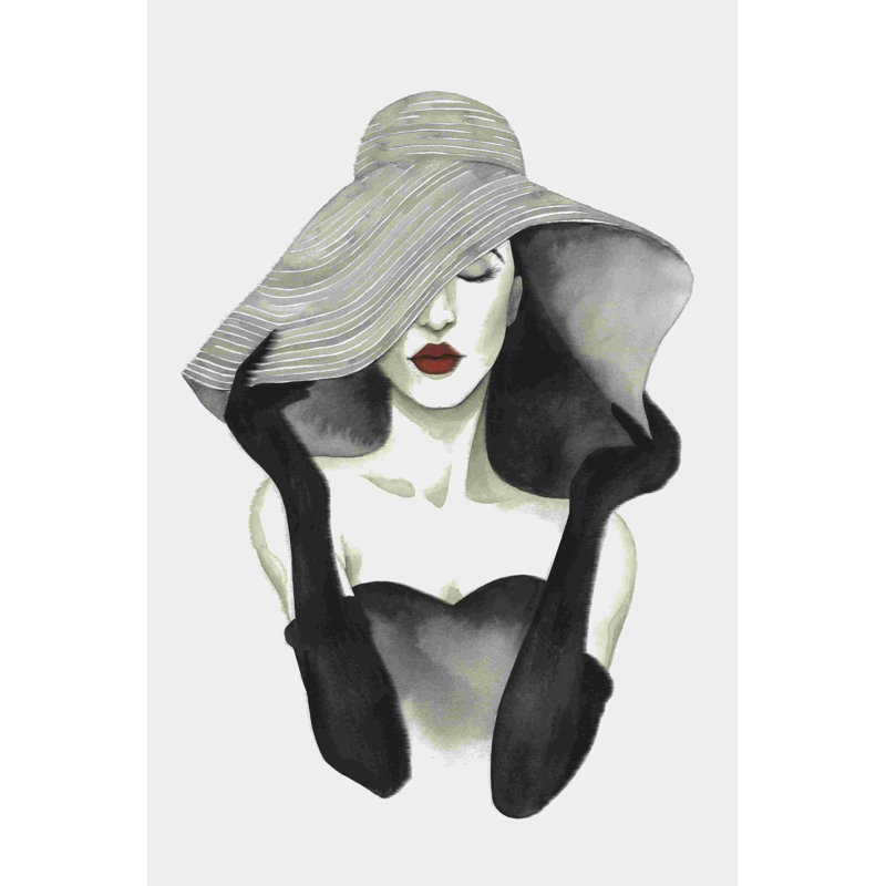 In Vogue I, H 18 po x l 12 po