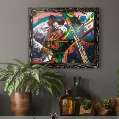 " After The Gig " Painting Print