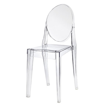 Chaise empilable sans accoudoirs Phantom