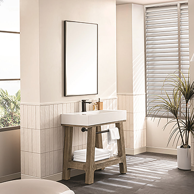 Auburn 36'' W Single Vanity, Glossy White