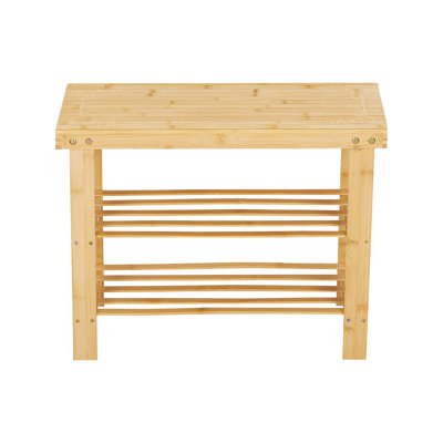 Wood Storage Bench