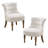 24.4 " Wide Tufted Chenille Accent Side Chair (Set of 2)-221507197
