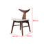 Volente 46cm H Fabric Upholstered Slat Back Side Chair