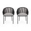 Caractéristique de salon unique, chaise d'appoint distinctive