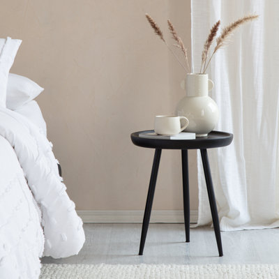 Castiglia Solid Wood 3 Legs End Table by Mercury Row