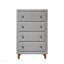 Commode grise grise