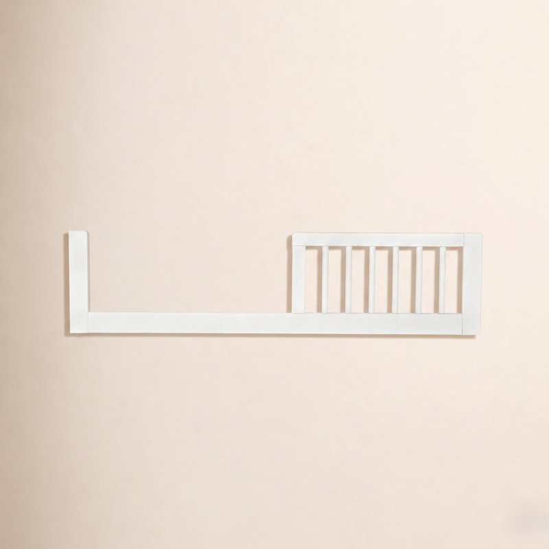 Barrière de lit pour tout-petit Marley by Baby Mod, Blanc