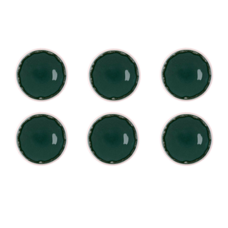 Teller OXYGEN 21,5cm - 6er-Set - Graugrün, Gray/Green