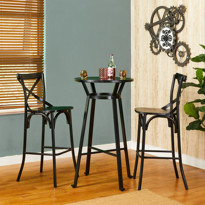Ensemble repas pour 2 personnes Round, Noir, Noir, Noir