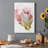 Flowering Pink I - Wrapped Canvas Print-400746343