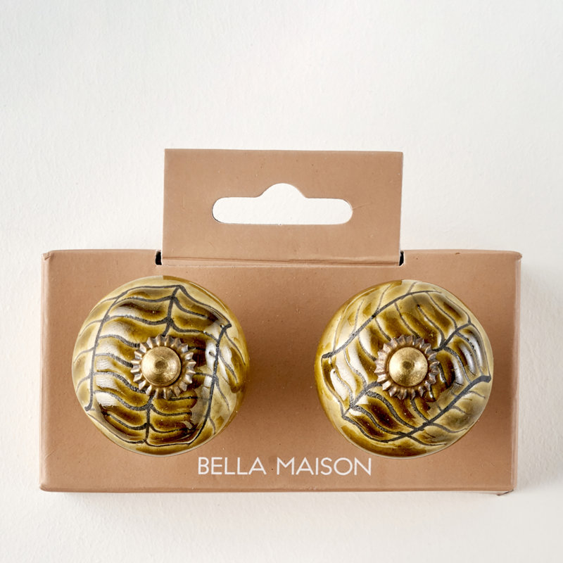 Lara Ceramic Cabinet Knobs (Set Of 2)