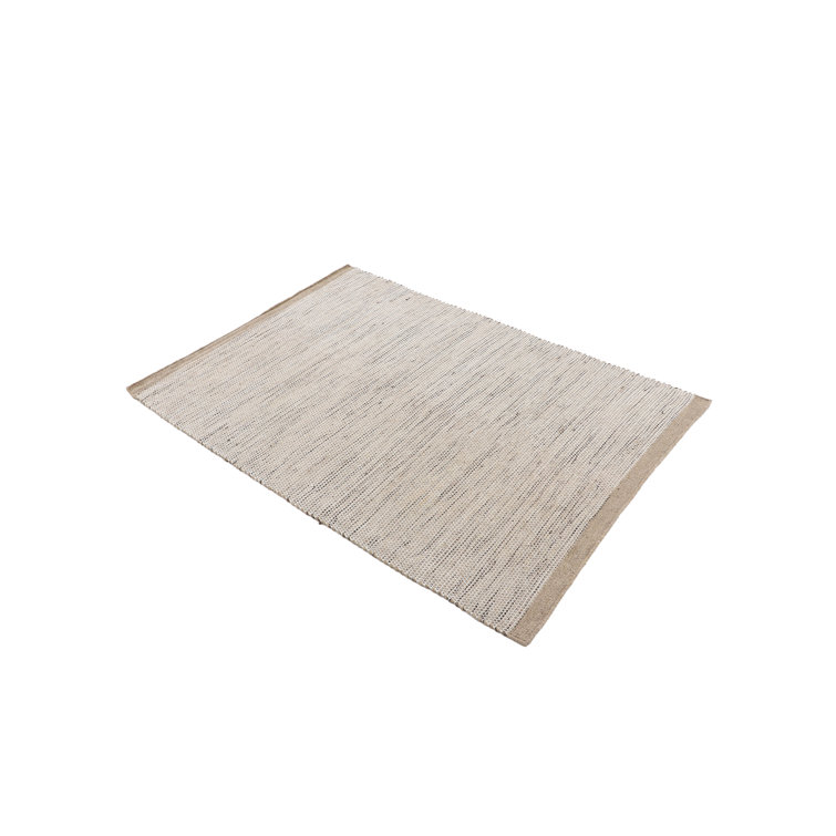 Mona Striped Wool Hand Woven Area Rug