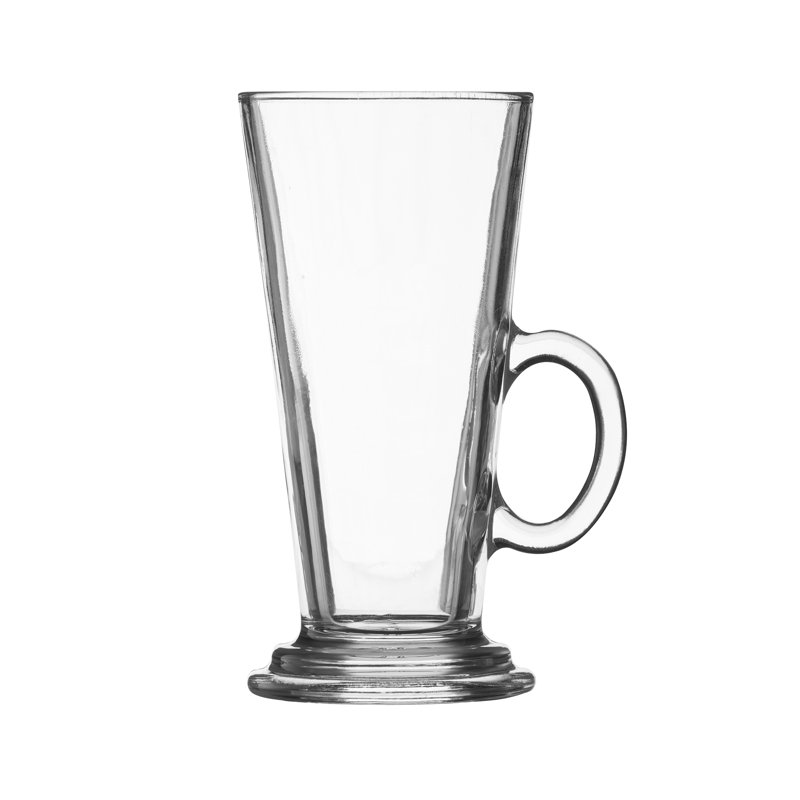 Entertain Glass Coffee Mug