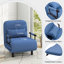 Fauteuil futon large de 26,5 po Damyla-86783557