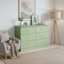 Commode double à 6 tiroirs Allyannah-100914245