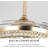 Jaasir 43'' Ceiling Fan with LED Lights