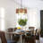 4-Light 20" Boho Rattan Drum Chandelier, Farmhouse Hand Woven Rattan Hanging Ceiling Light Fixture