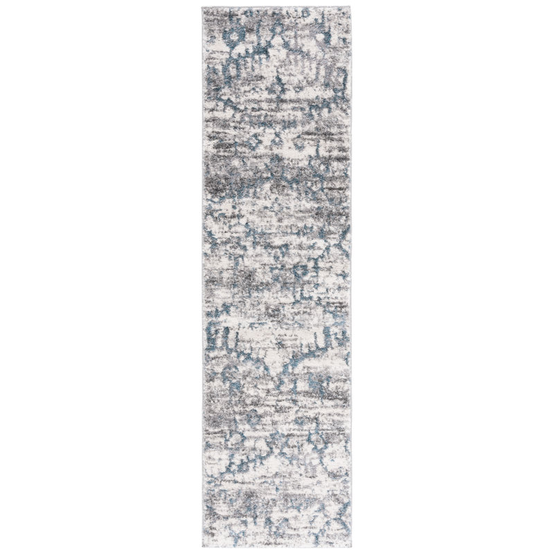 Tapis abstrait Eres Performance, Tapis de couloir 2 pi 2 po x 8 pi