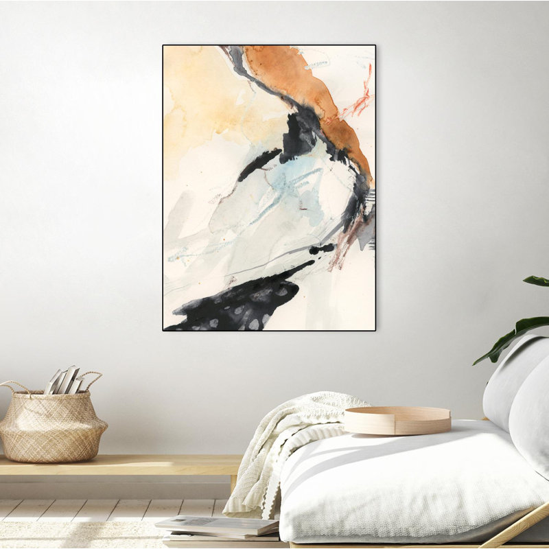 «Efflux I», toile encadrée par Giant Art, H 40 po x l 30 po