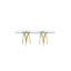 Infinity Oval Glass Dining Table
