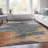 Machine Washable Indoor/Outdoor Xhevrie Paprika Rug-1352870096