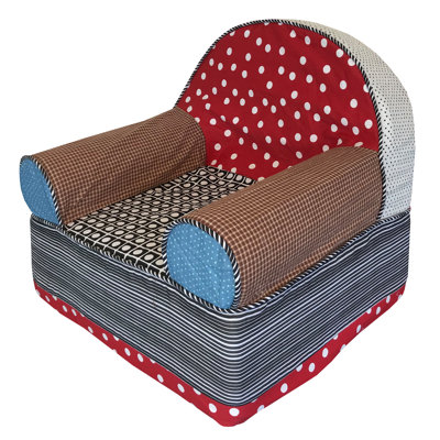 Judson Kids 6.5'' Foam Chair and Ottoman