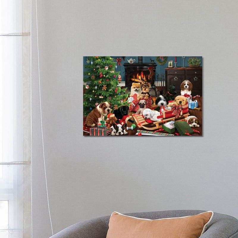 The Gang's All Here by Giordano Studios - Wrapped Canvas Print, 66.04 cm H x 45.72 cm W x 1.91 cm D