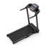 Tapis roulant électrique pliable de 2,5 CV avec tapis roulant pliable pour la salle de gym à domicile, capacité de poids maximale de 265 lb, noir-128557551