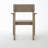 HDPE Outdoor Garden Armchairs with Backrest, Modernist Design, Eco-Friendly and Durable Seating Solution-208248628