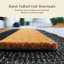 Tapis de porte - Paillasson en fibre de coco pour entrée ...