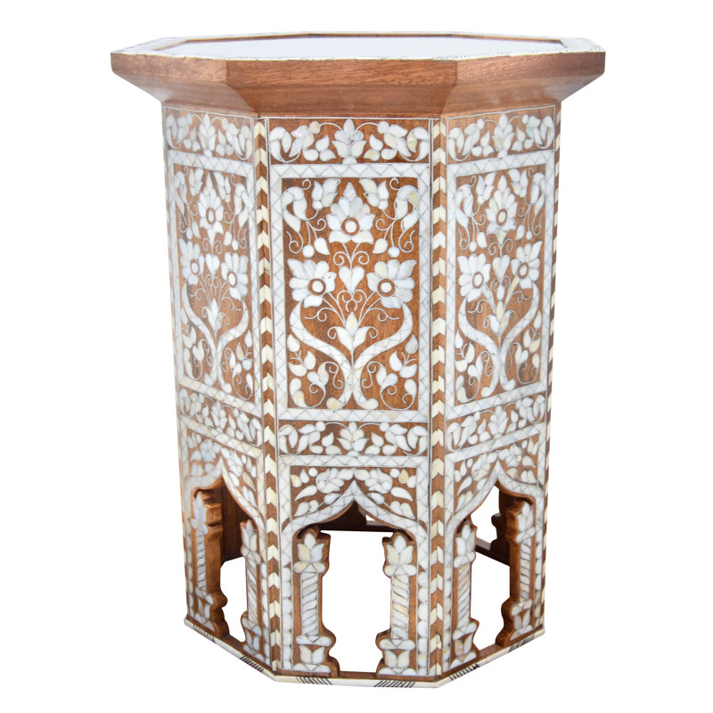 Solid Wood End Table