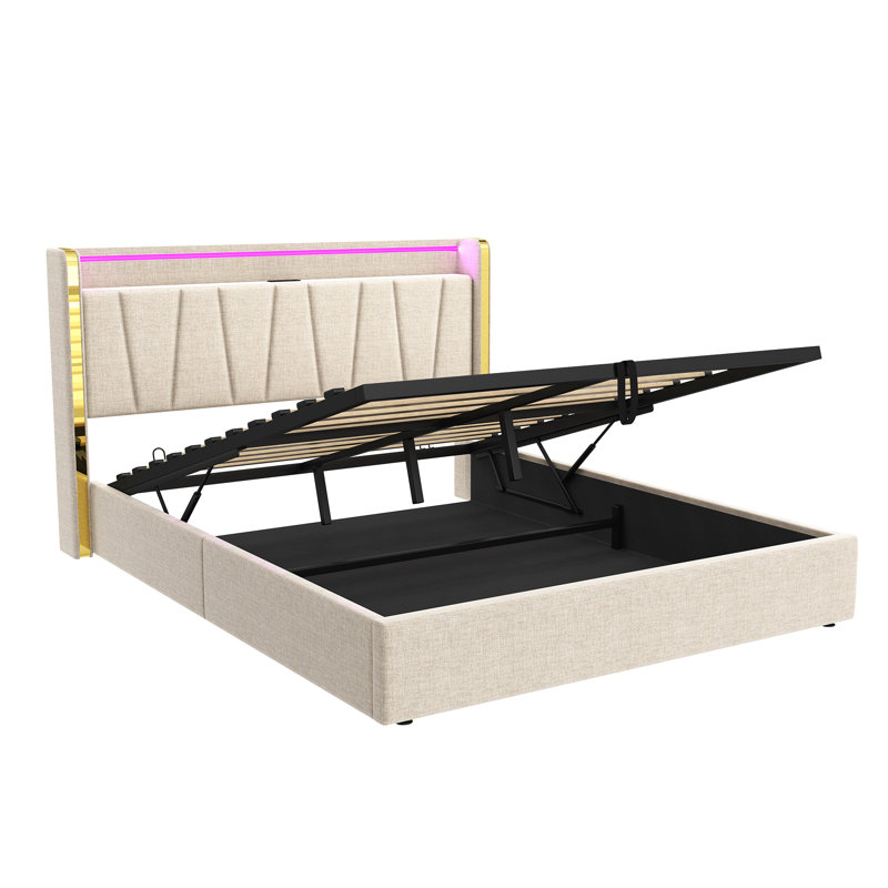 Ottoman Storage Bed, Double (4'6)