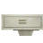 Rahab 57" Wide Oak Desk, Off White