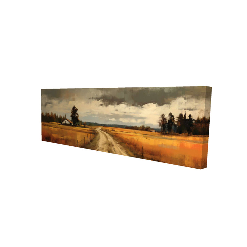 Tempête imminente - Toile de campagne paysages | Décoration intérieure