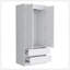 Armoire ferme, chambre à coucher, blanc-864424643