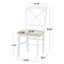 Chaise d'appoint à dossier en croix Castellon-1649172167