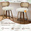 Swivel Upholstered Counter Stool-2137864721