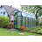 Palram - Canopia EcoGrow 2 - 6' W x 12' D Walk-In Hobby Twin Wall Polycarbonate Resin Frame Greenhouse Kit with Roof Vent - Green-90988255