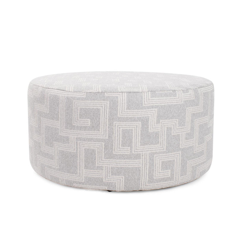 Housse pour repose-pieds Zyros Ziera, Gris