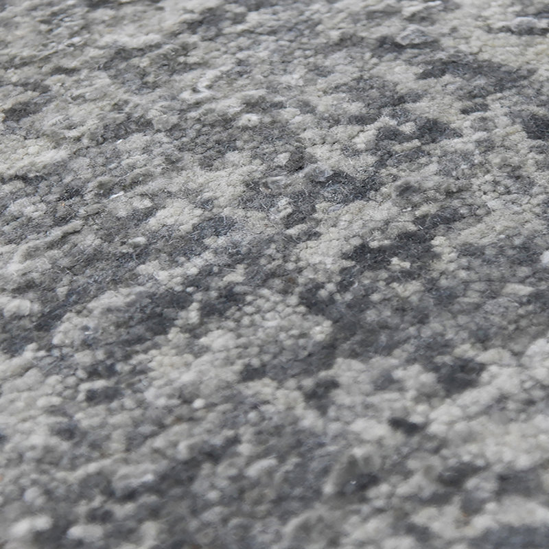 Zenith Abstract Area Rug in Gray, Rectangle 8' x 10'
