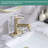 Console Single-handle Bathroom Faucet with Drain Assembly-98350847