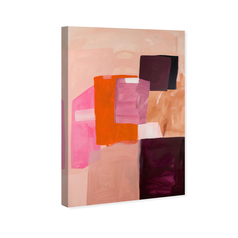 Bold Foundations II Canvas Abstract Print by Oliver Gal, Black Frame, 10 x 15, 15"H x 10"W, Canvas Unframed