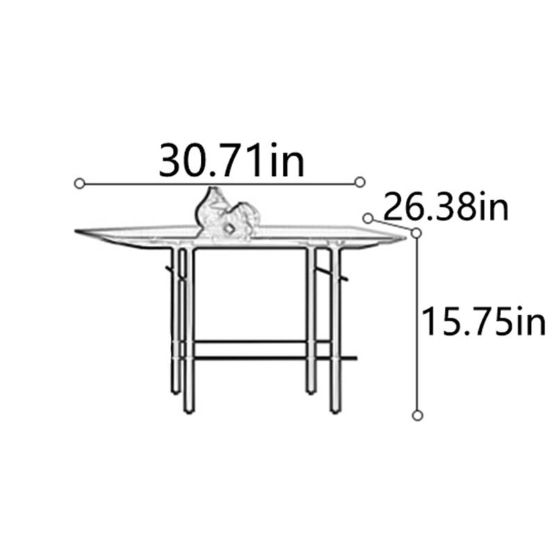 Table à thé en marbre New Art Creative