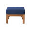 Porschea Square Outdoor Teak Ottoman Patio Ottoman-1630159730