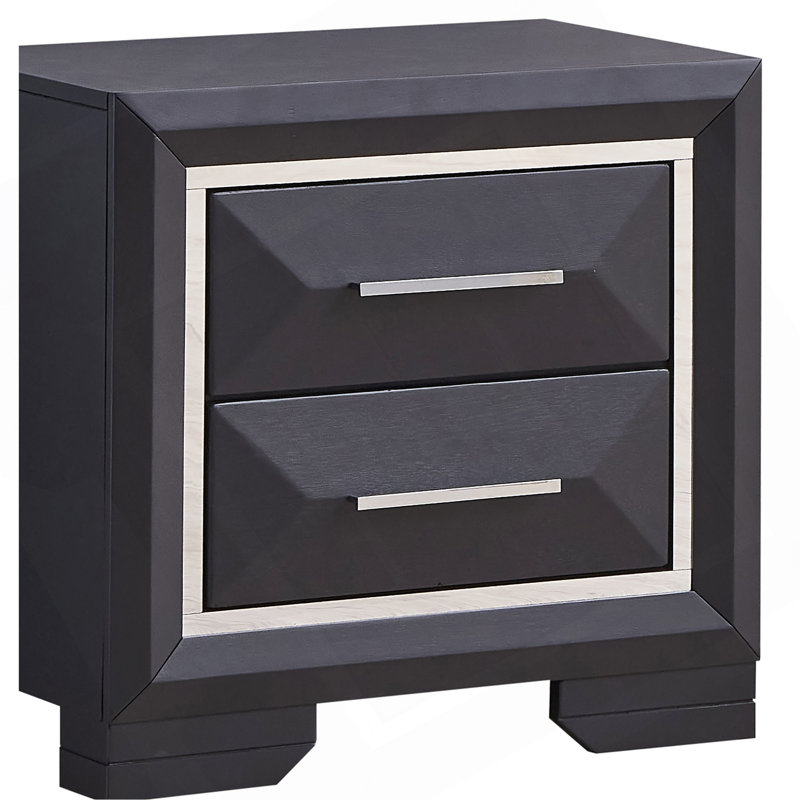 25'' W Wood Nightstand
