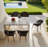 5-Piece Indoor/Outdoor Furniture Set - 4 Chairs And 1 Long Table-773636233
