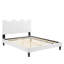 Très grand lit plateforme Performance en velours ** 6738-150280446-150280440