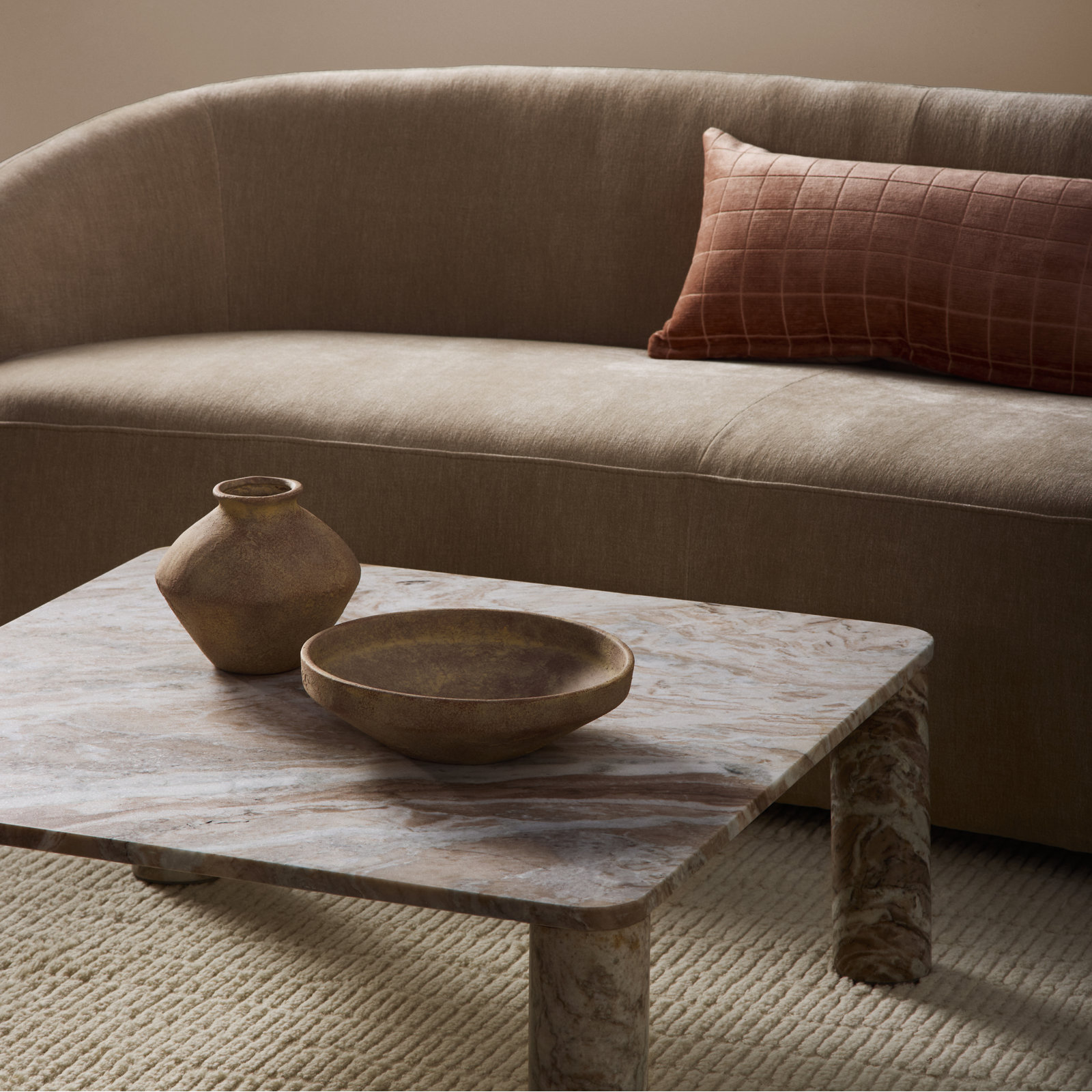 Amadora 90" Linen Sofa, Elite Camel Linen