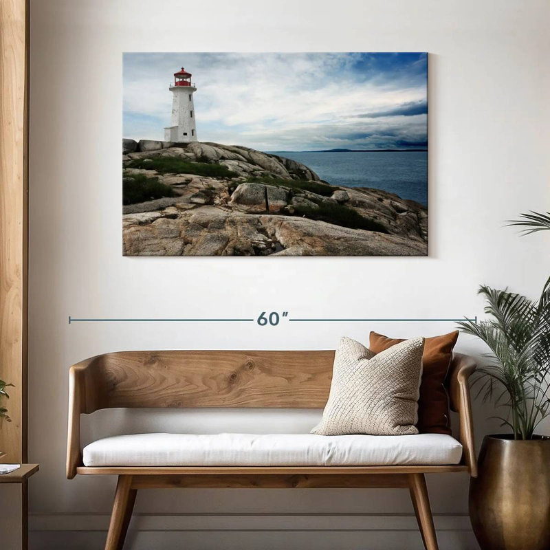 Lilie Lighthouse At Peggy's Cove, 30" H x 45" W